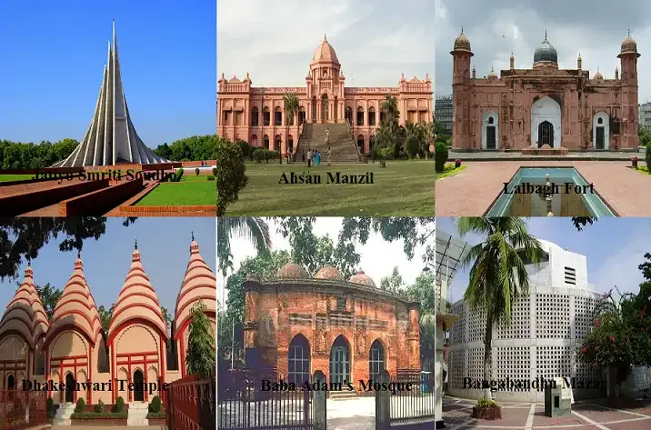 Dhaka Tourist Spots are the main attractions of a traveller